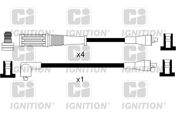 QUINTON HAZELL Комплект проводов зажигания XC1112